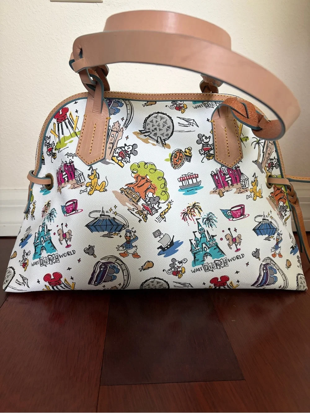 Dooney & Bourke Jerrod Maruyama Disney Parks Large Satchel 2021 Discontinued